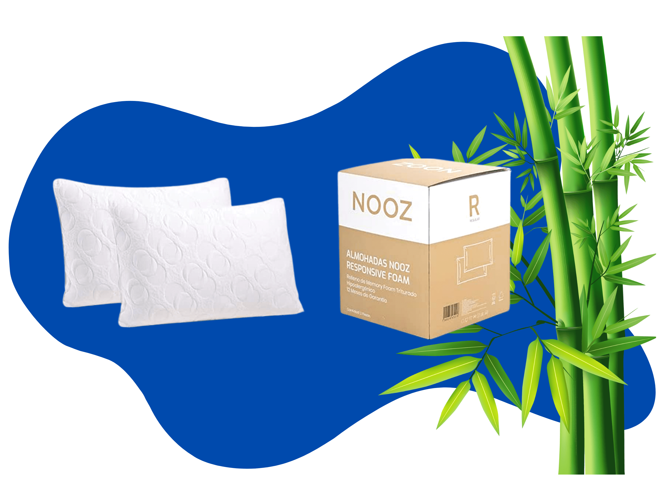 Almohada Nooz Responsive memory foam